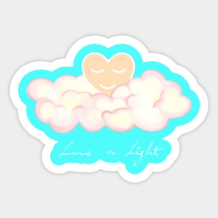 Feeling Light Sticker